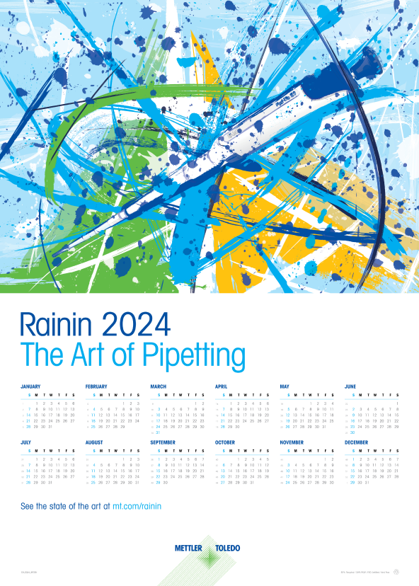 Calendário Rainin 2024